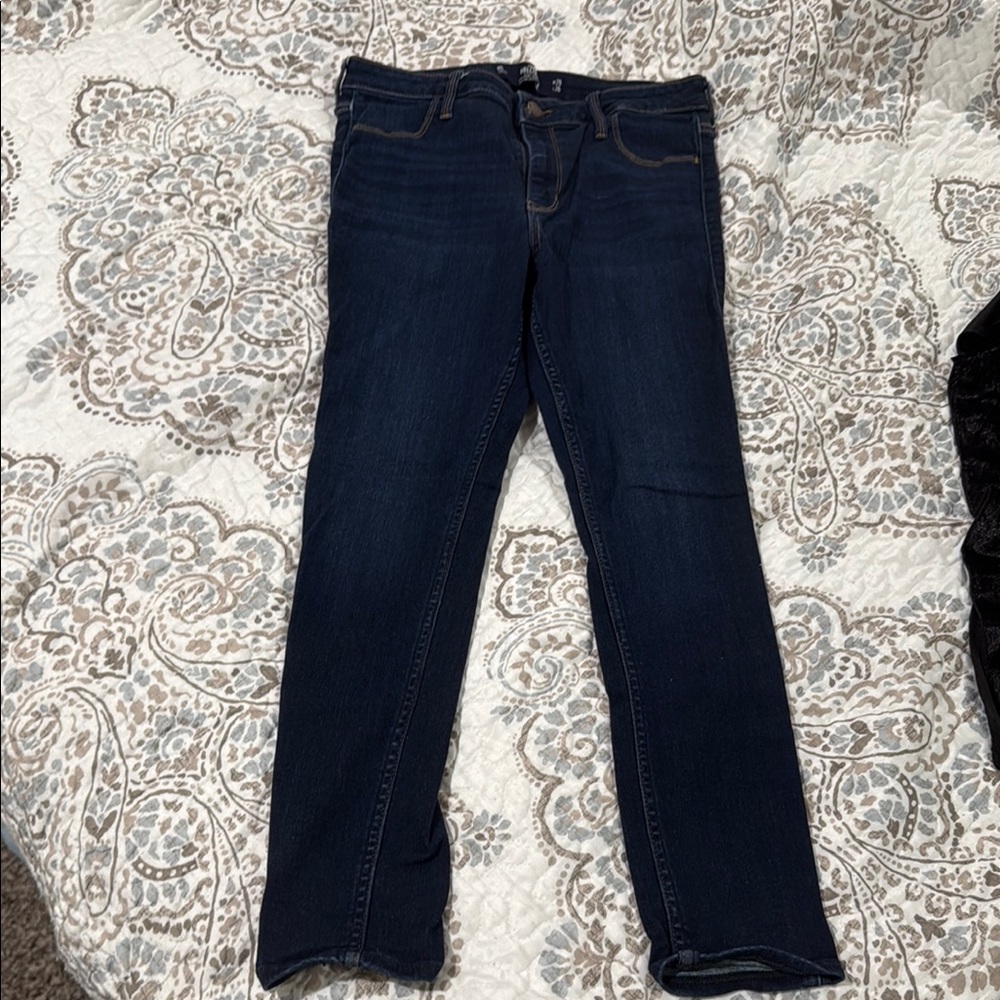 Hollister HIGH-RISE Jean Legging DARK WASH